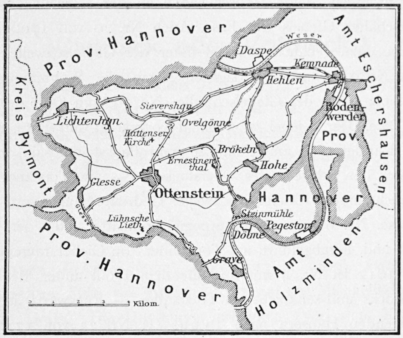 Abbildung 185. Amtsgerichtsbezirk Ottenstein.